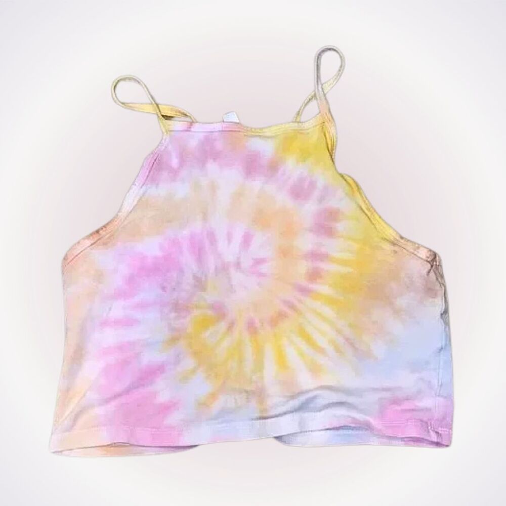 Divided by H&M Tie-Dyed Crop Top | Sz S
